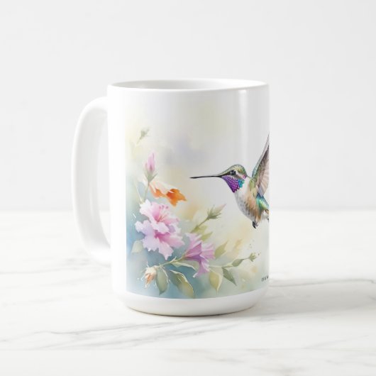 Hummingvogel Koffiemok (Voorkant links)