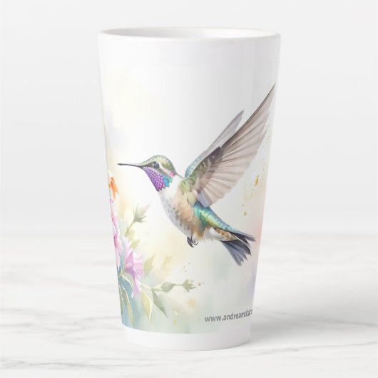 Hummingvogel Latte Mok (Voorkant)