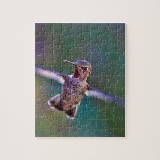 Hummingvogel Legpuzzel (Verticaal)