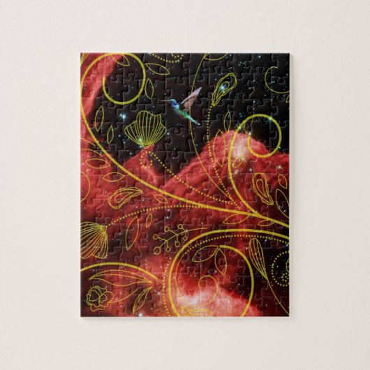 Hummingvogel Legpuzzel (Verticaal)