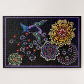 Hummingvogel Legpuzzel (Horizontaal)