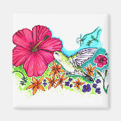 Hummingvogel Magneet (Voorkant)