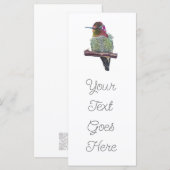 Hummingvogel Menu (Voorkant / Achterkant)