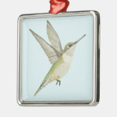 Hummingvogel Metalen Ornament (Links)