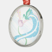 Hummingvogel Metalen Ornament (Links)