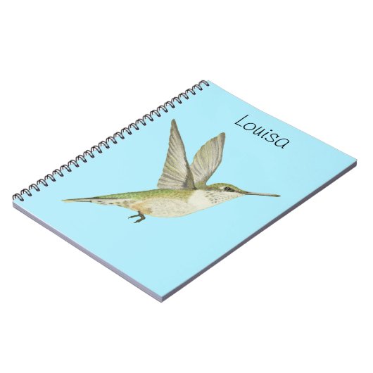 Hummingvogel Notitieboek (Linkerzijde)