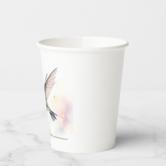 Hummingvogel Papieren Bekers (Links)