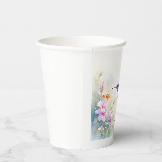 Hummingvogel Papieren Bekers (Rechts)
