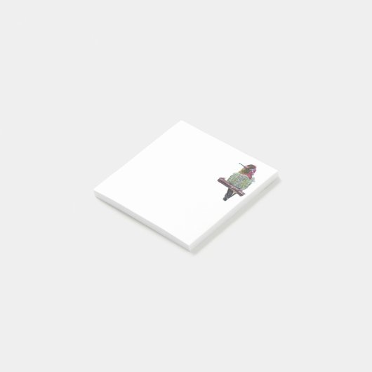 Hummingvogel Post-it® Notes (Schuin)
