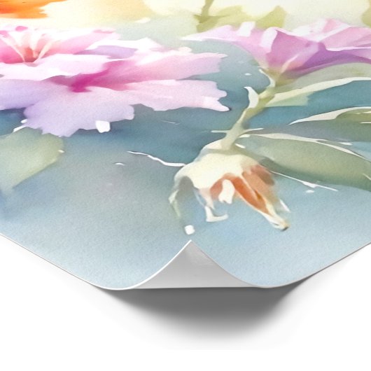 Hummingvogel Poster (Hoek)