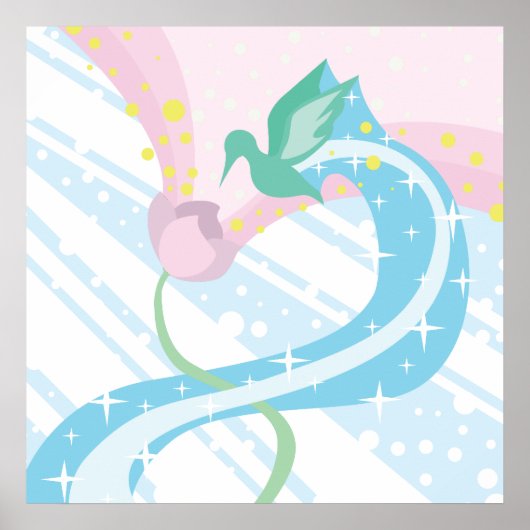 Hummingvogel Poster (Voorkant)