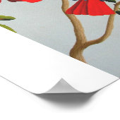 Hummingvogel Poster (Hoek)