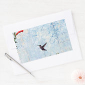 Hummingvogel Rechthoekige Sticker (Envelop)