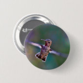 Hummingvogel Ronde Button 5,7 Cm (Voorkant /achterkant)