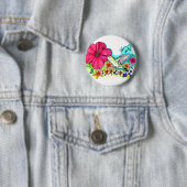 Hummingvogel Ronde Button 5,7 Cm (In situ)