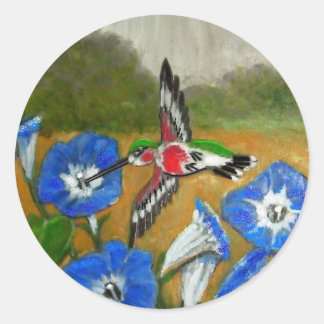 Hummingvogel Ronde Sticker