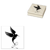 Hummingvogel Rubberstempel (Gestempeld)
