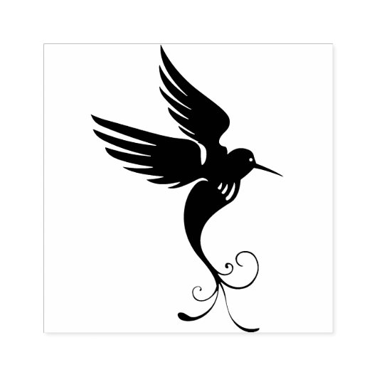 Hummingvogel Rubberstempel (Afrduk)