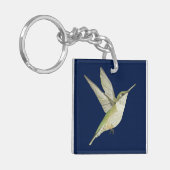 Hummingvogel Sleutelhanger (Voorkant Links)