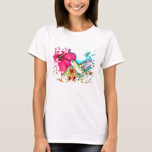 Hummingvogel T-shirt (Voorkant)