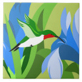 Hummingvogel Tegeltje (Voorkant)