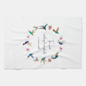 Hummingvogel Theedoek (Horizontaal)