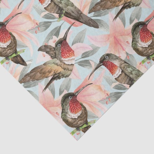 Hummingvogel Tissuepapier (Detail)