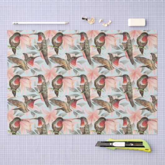 Hummingvogel Tissuepapier (Craft)