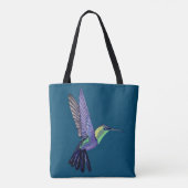 Hummingvogel Tote Bag (Achterkant)