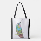 Hummingvogel Tote Bag (Achterkant)