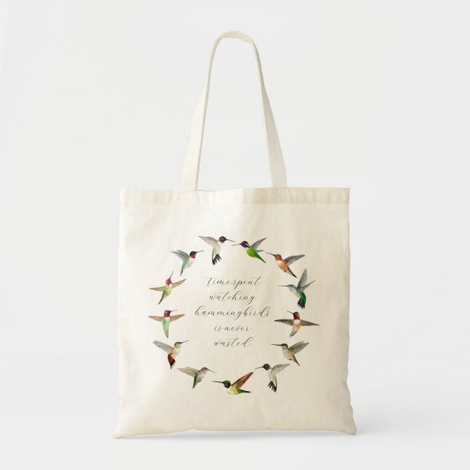 Hummingvogel Tote Bag (Voorkant)