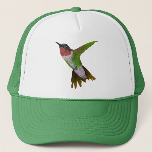 Hummingvogel Trucker Pet (Voorkant)