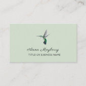 Hummingvogel Visitekaartje (Voorkant)