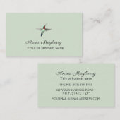 Hummingvogel Visitekaartje (Voorkant / Achterkant)