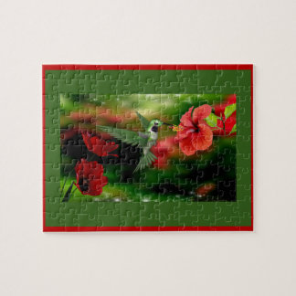 Hummingvogelpuzzel/8 x 10 110 stuks legpuzzel