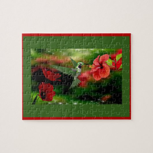 Hummingvogelpuzzel/8 x 10 110 stuks legpuzzel (Horizontaal)