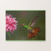 Hummingvogelpuzzel Legpuzzel (Horizontaal)