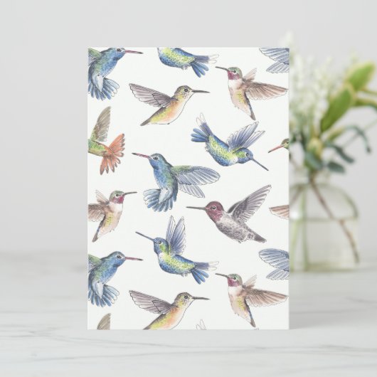 Hummingvogels (Staand voorkant)