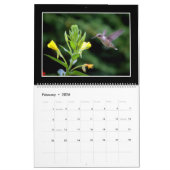 Hummingvogels 2018 Maandelijks Agenda van Tom Minu Kalender (Feb 2026)