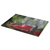 Hummingvogels 9508 Glazen snijvlak Snijplank (Hoek)