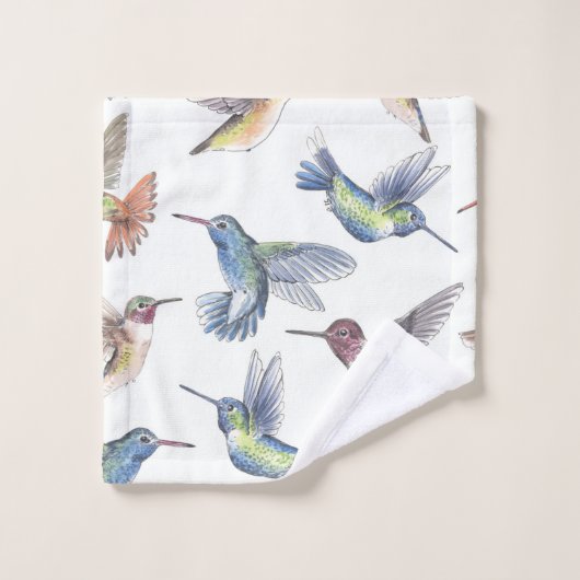 Hummingvogels Bad Handdoek (Wasdoekje)