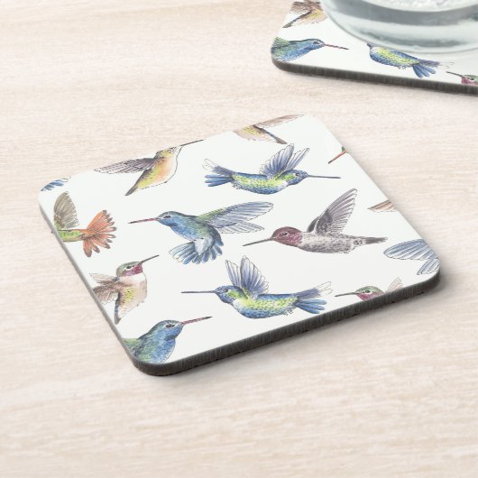 Hummingvogels Bier Onderzetter (Linkerzijde)