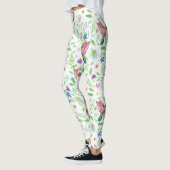 Hummingvogels - Botanische flora Leggings (Links)
