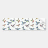 Hummingvogels Bumpersticker (Voorkant)