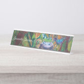 Hummingvogels Bureau Naambordje (Voorkant)