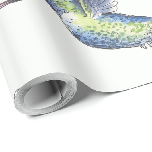 Hummingvogels Cadeaupapier (Rol Hoek)