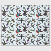 Hummingvogels Cadeaupapier (Vlak)