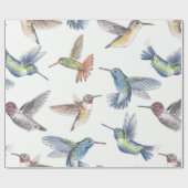 Hummingvogels Cadeaupapier (Vlak)
