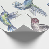 Hummingvogels Cadeaupapier (Hoek)