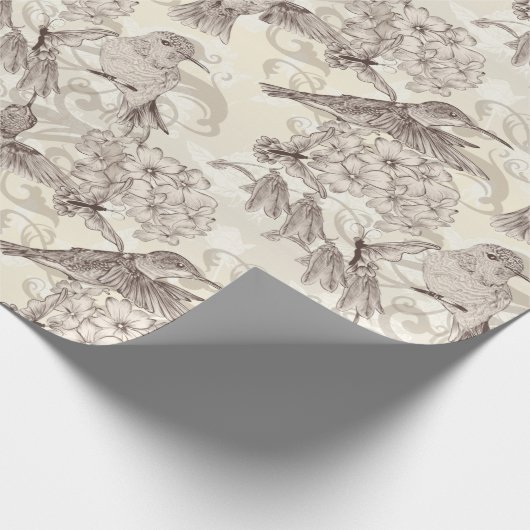 Hummingvogels Cadeaupapier (Hoek)